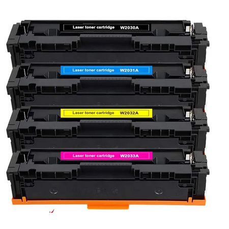 4 Pack HP 415A Compatible Toner Cartridges