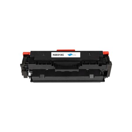 HP 415X Cyan Compatible High-Yield Toner Cartridge (W2031X)